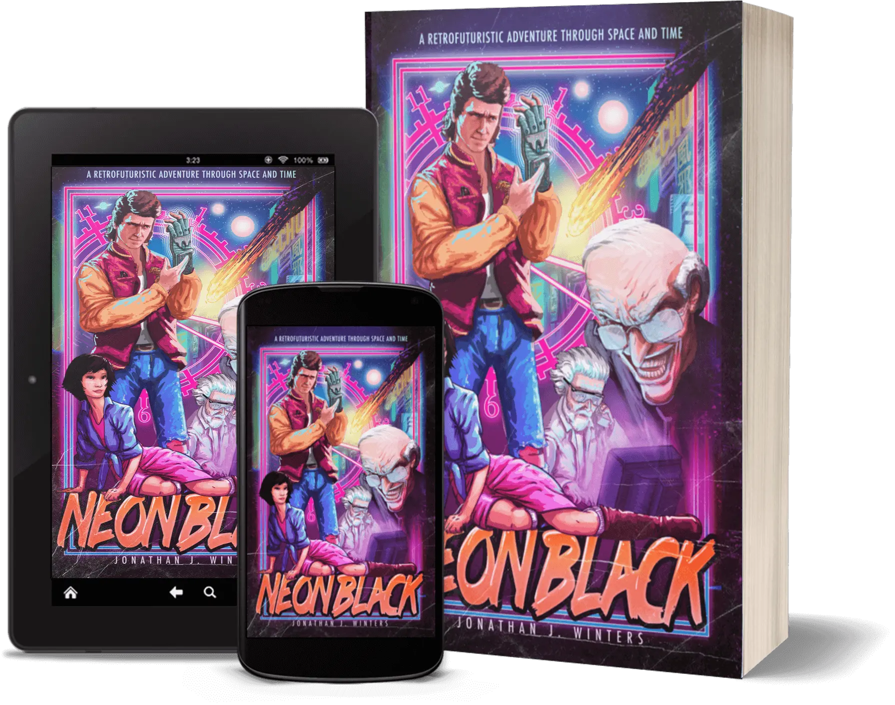 NEON BLACK by Jonathan J. Winters